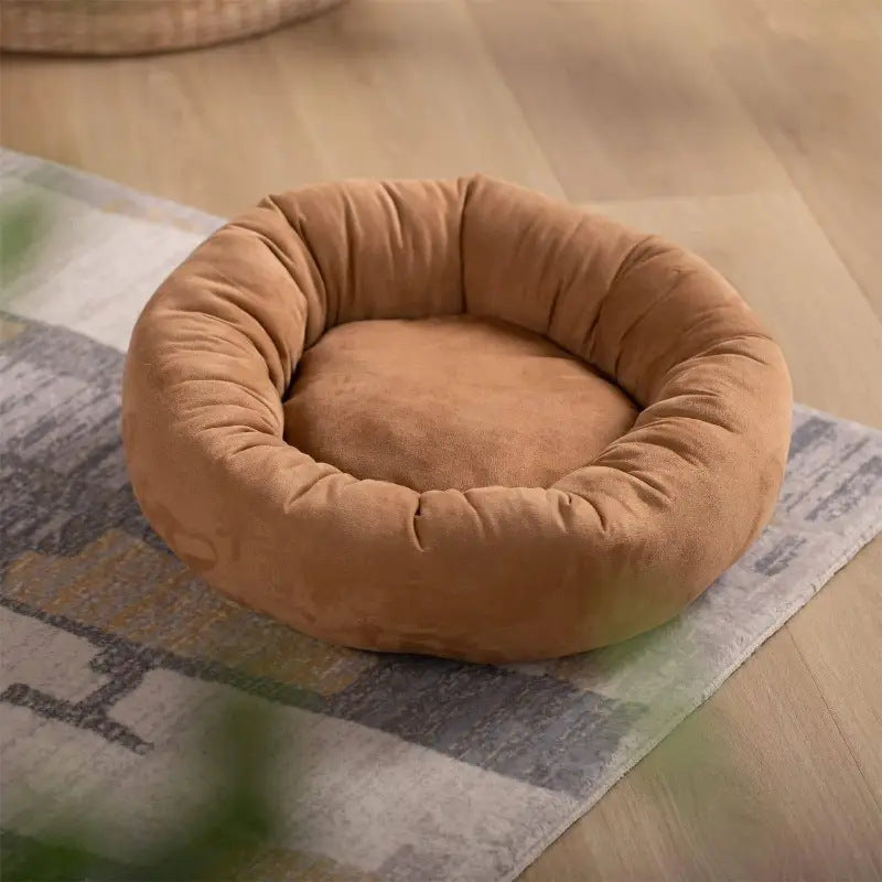 Cozy Round Dog Bed