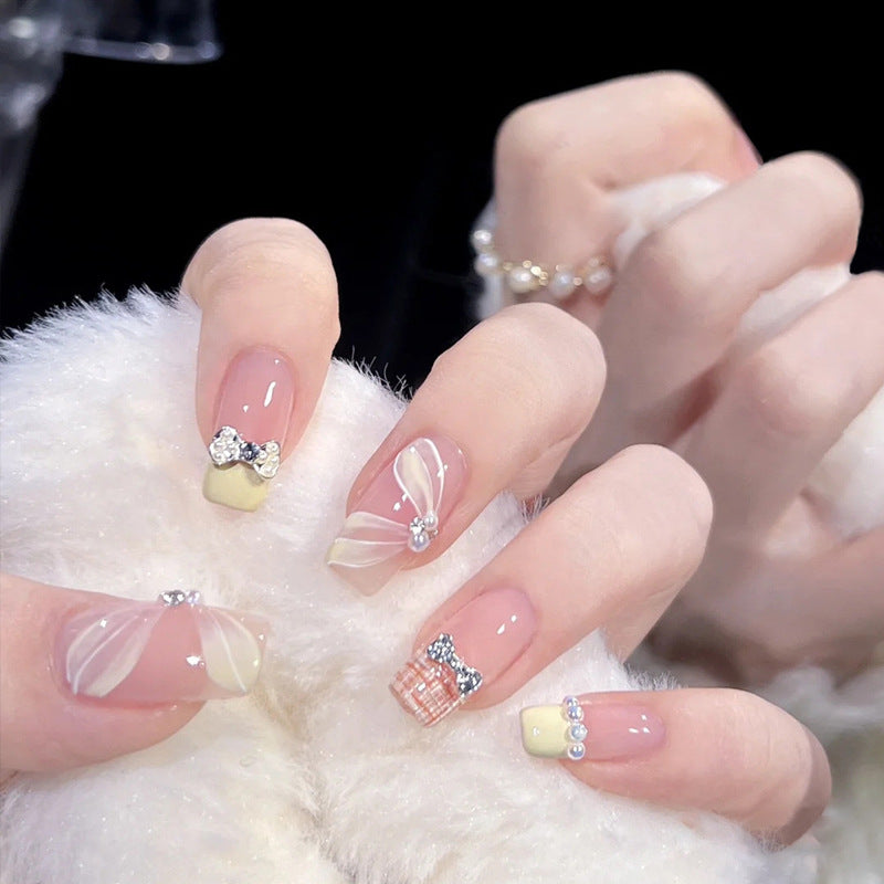 Acrylic Stiletto Press-On Nails Bowlift