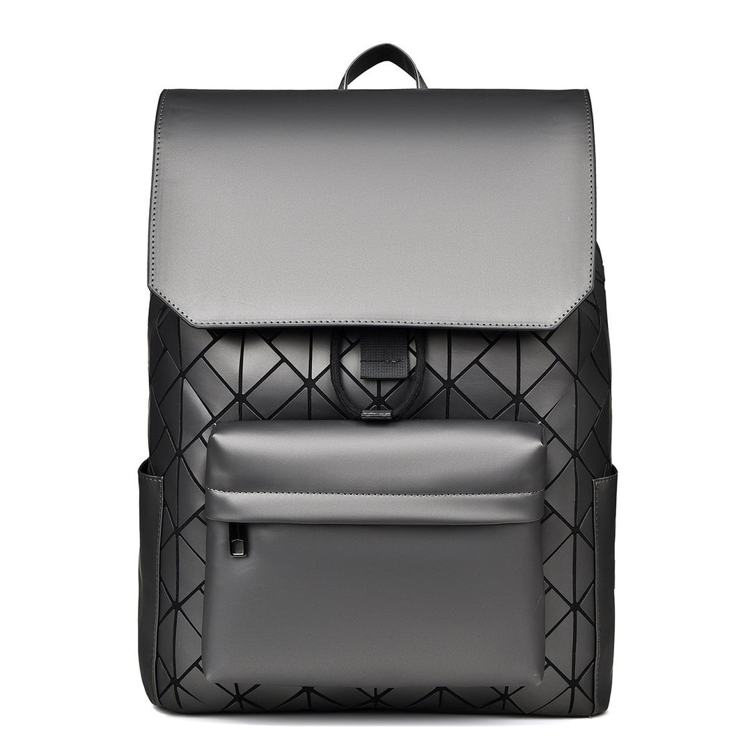 Geometric-Patterned High-Performance Backpack Bowlift