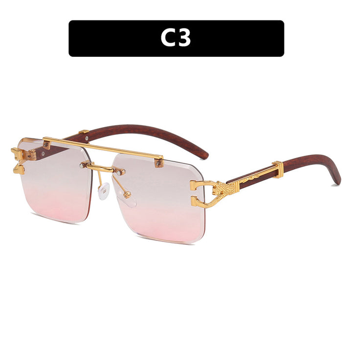 Women's fashionable glasses with innovative frame and luxurious wood detail Bowlift