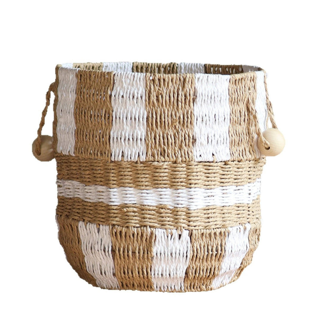 Handcrafted storage bucket made of pocket fabric Bowlift
