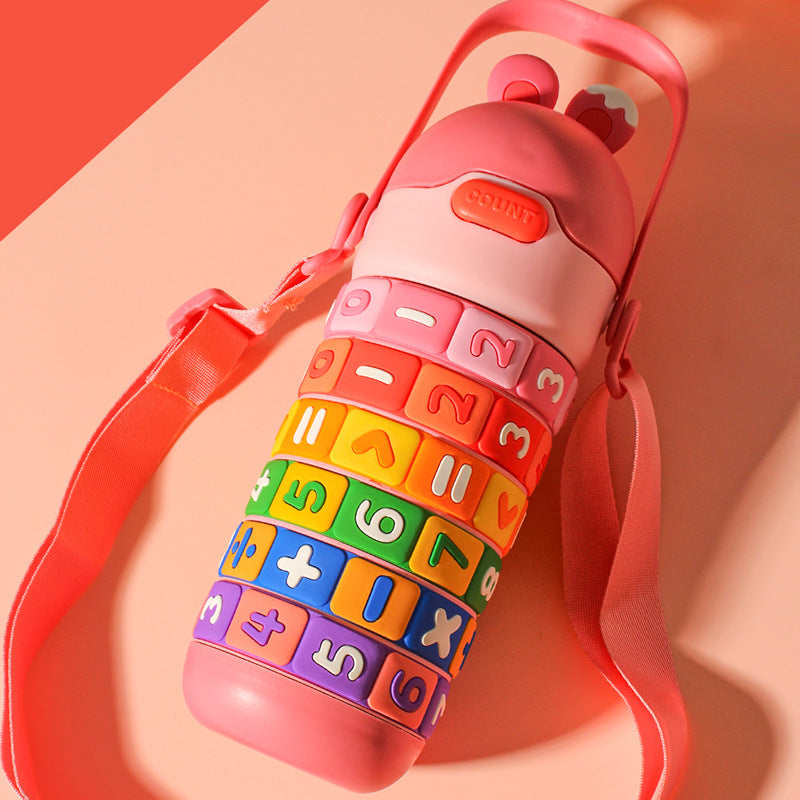 Women's Toy Water Bottle with Counting Function Bowlift