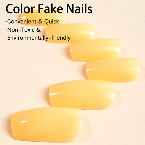 Acrylic nail set with glossy finish and trendy design Bowlift