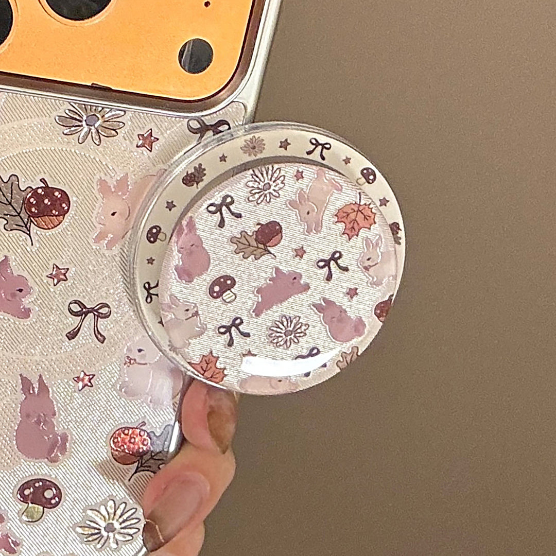 decorative cosmetic box with cute rabbit motif Bowlift