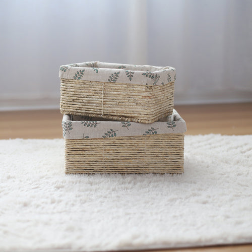 Braided decoration basket