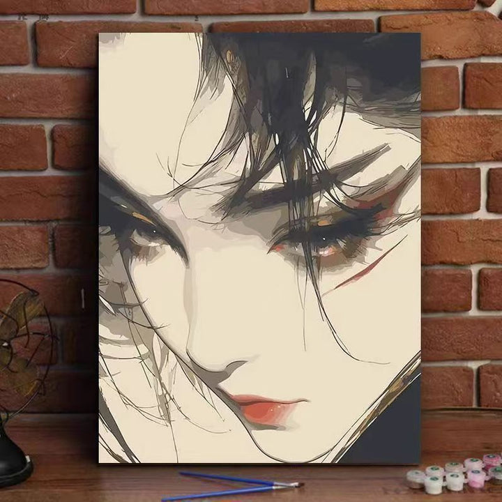 Artistic Portrait Canvas Artwork Bowlift