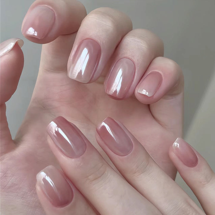 Elegant Sculpted Press-On Nails Bowlift