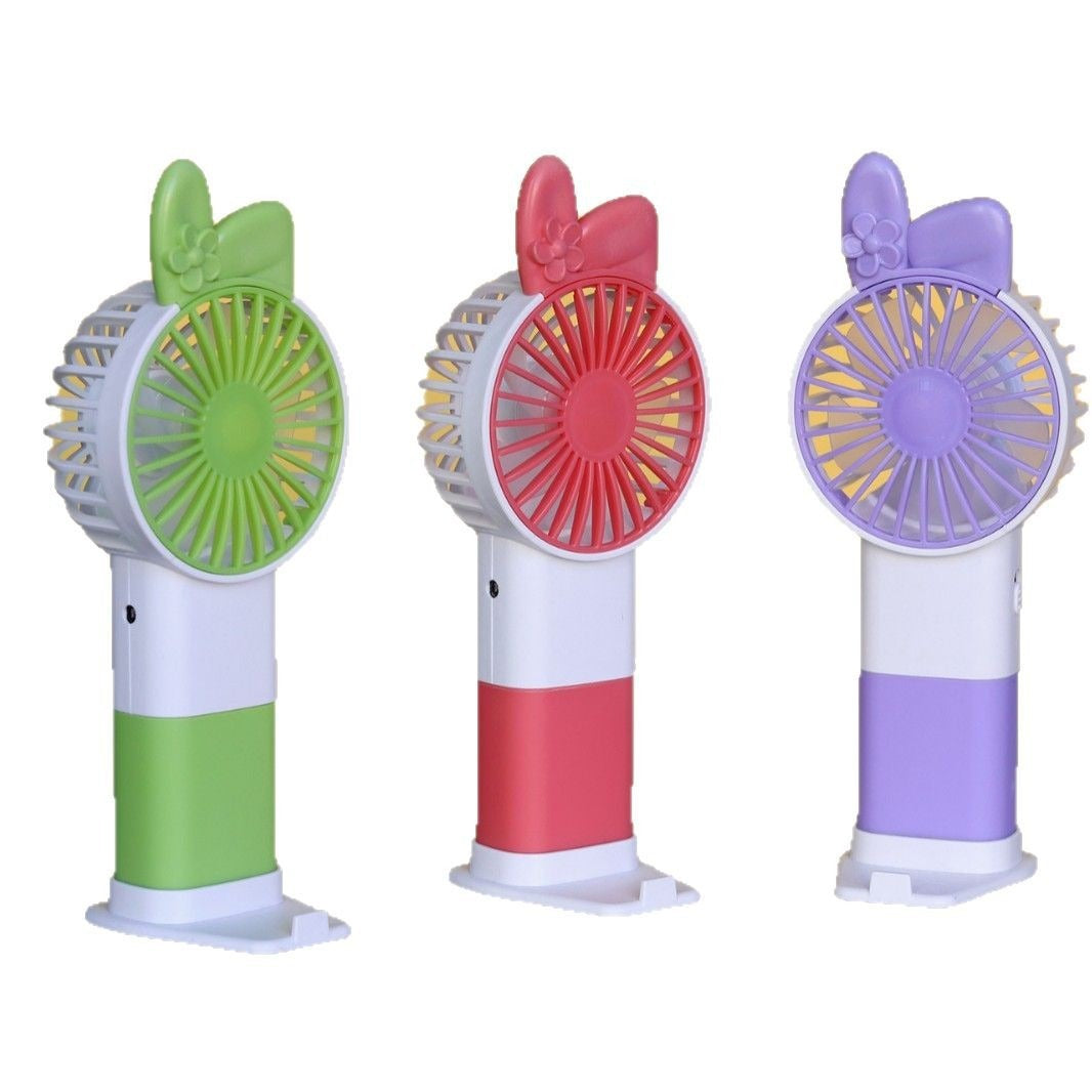Unisex Portable Mini Hand Fan with Playful Design Bowlift