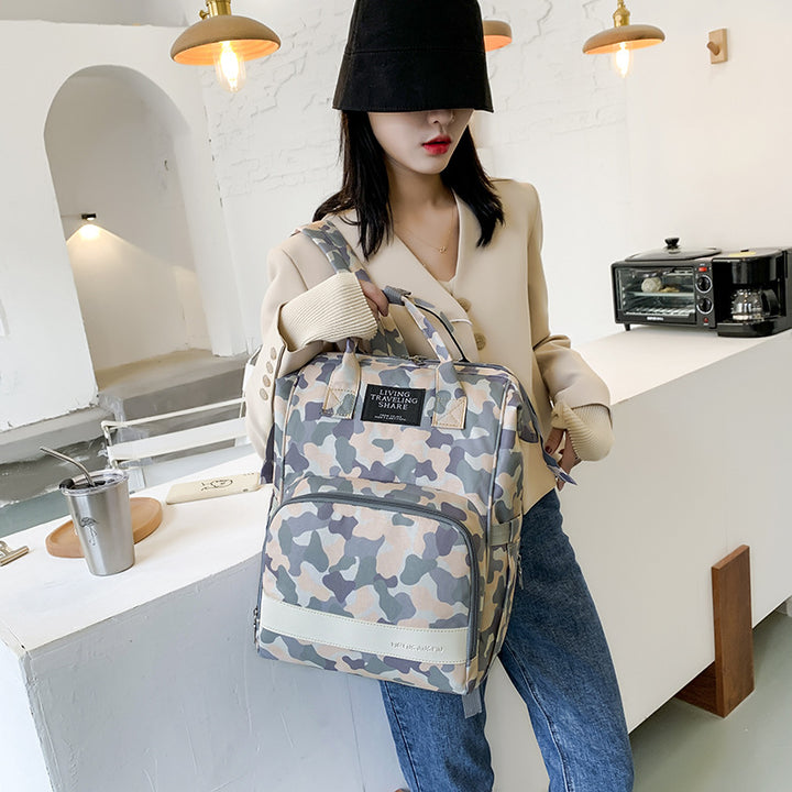 Multi-Compartment Travel Backpack Bowlift