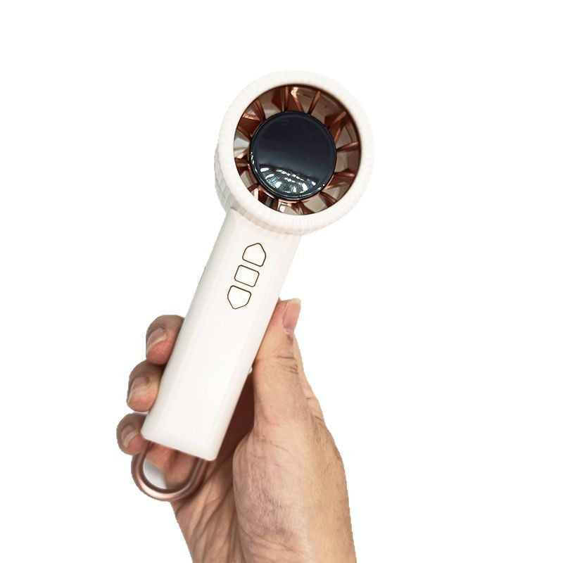 Unisex Portable Hand Fan with multiple speed settings and ergonomic design Bowlift