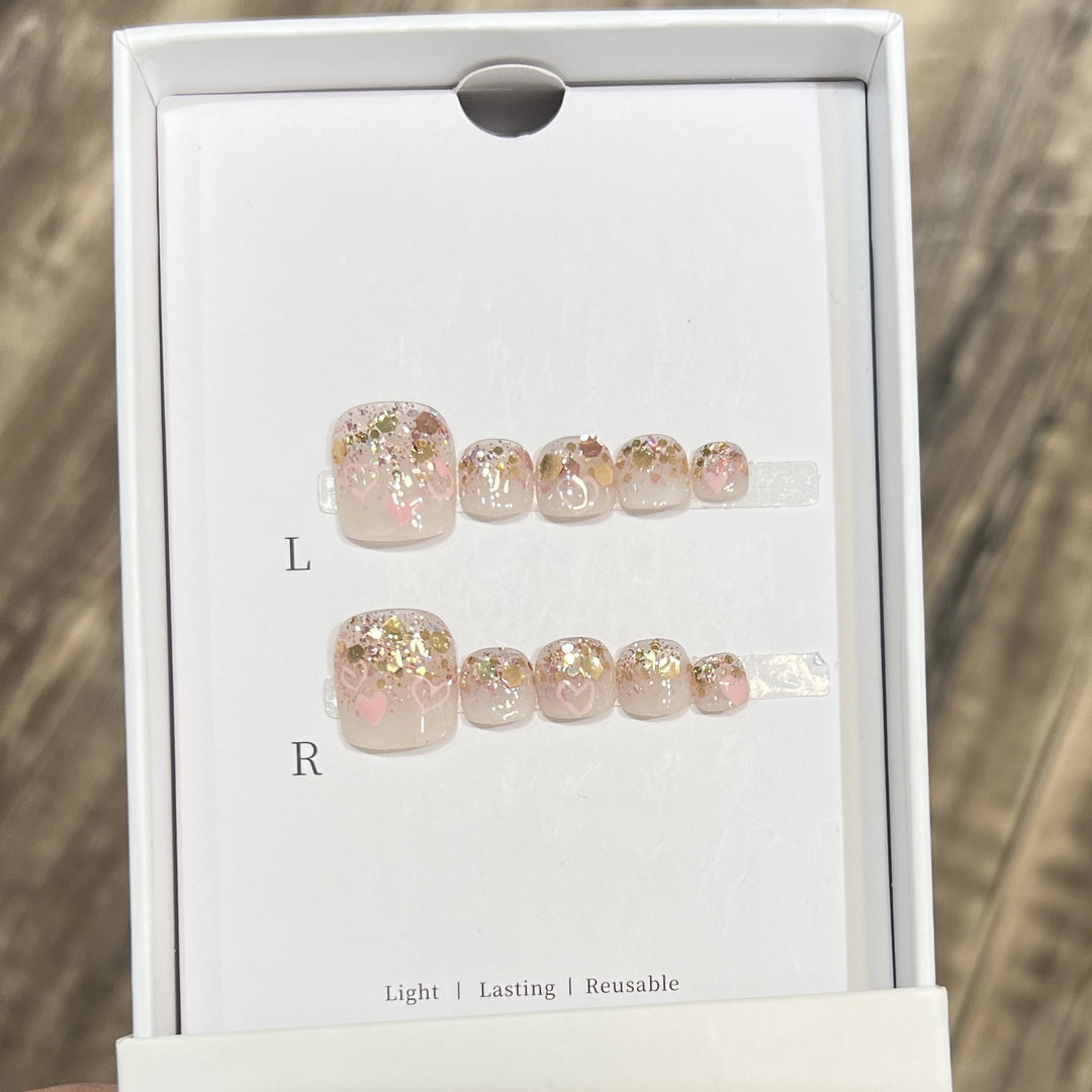 Decorative Crystal-Embellished Hair Clip Set Bowlift