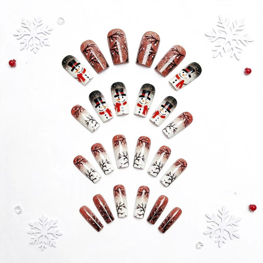 Festive Seasonal Nail Art Bowlift