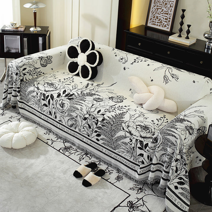 Artistic Abstract Throw Blanket