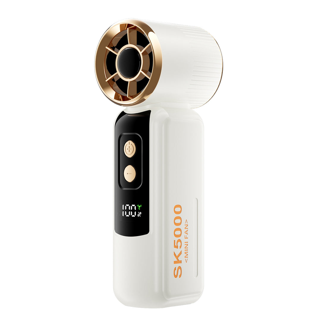 Unisex Portable Rechargeable Mini Fan Bowlift