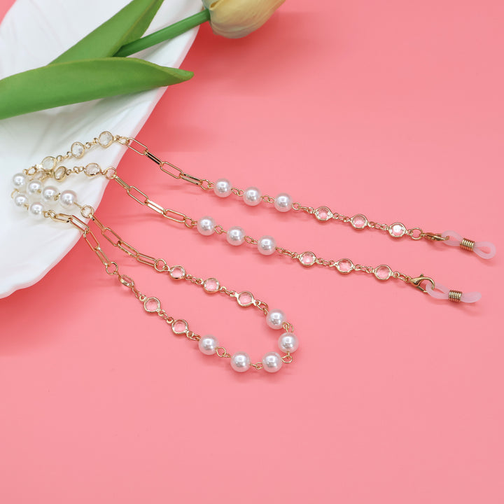 Elegant Pearl Beaded Necklace Bowlift