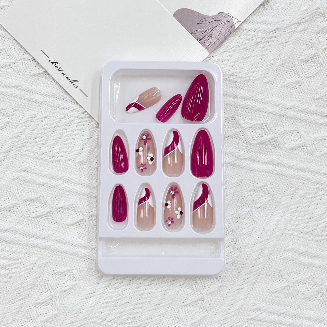 DIY Decorative Press-On Nail Set Bowlift