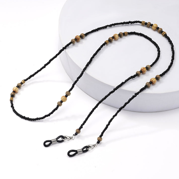 Artistic Beaded Eyewear Chain Bowlift