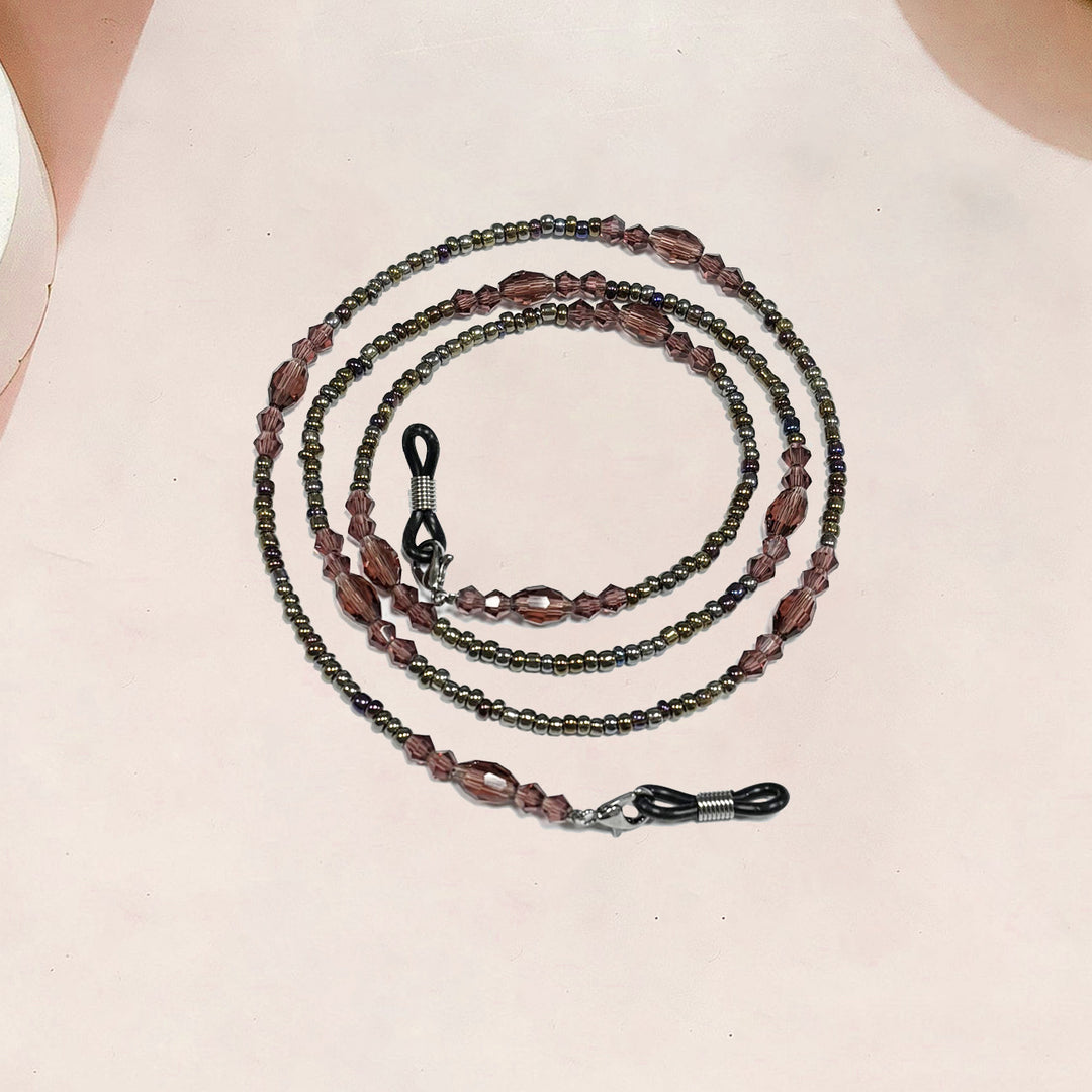 Decorative Beaded Eyewear Chain Bowlift