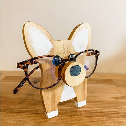 Cute wooden glasses case in animal shape | Bowlift
