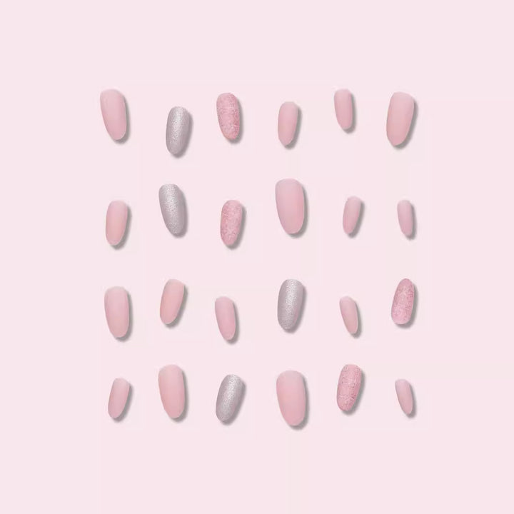 Luxurious Long-Lasting Press-On Nails Set Bowlift