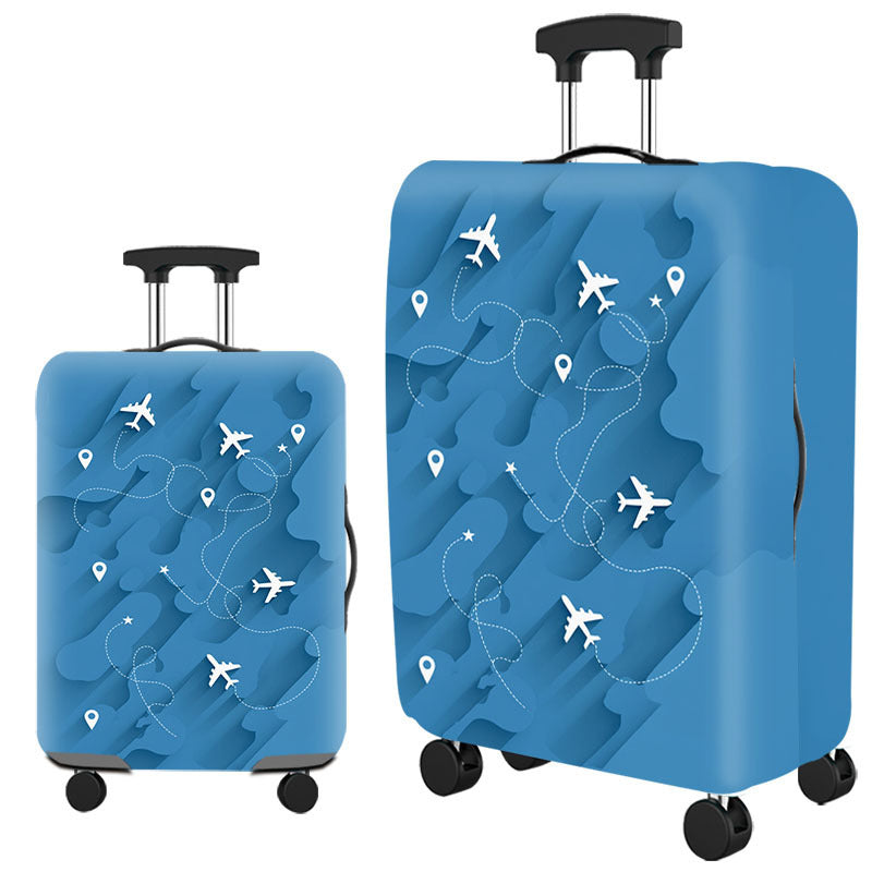 Artistic Cat-Themed Hard Shell Suitcase Bowlift