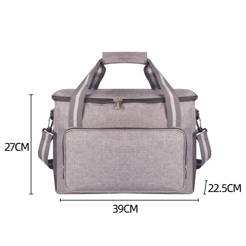 Women's Insulated Cooler Bag with Practical Compartments Bowlift