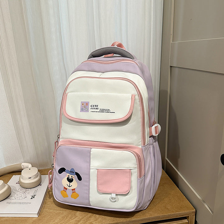 Stylish Multi-Pocket School Backpack
