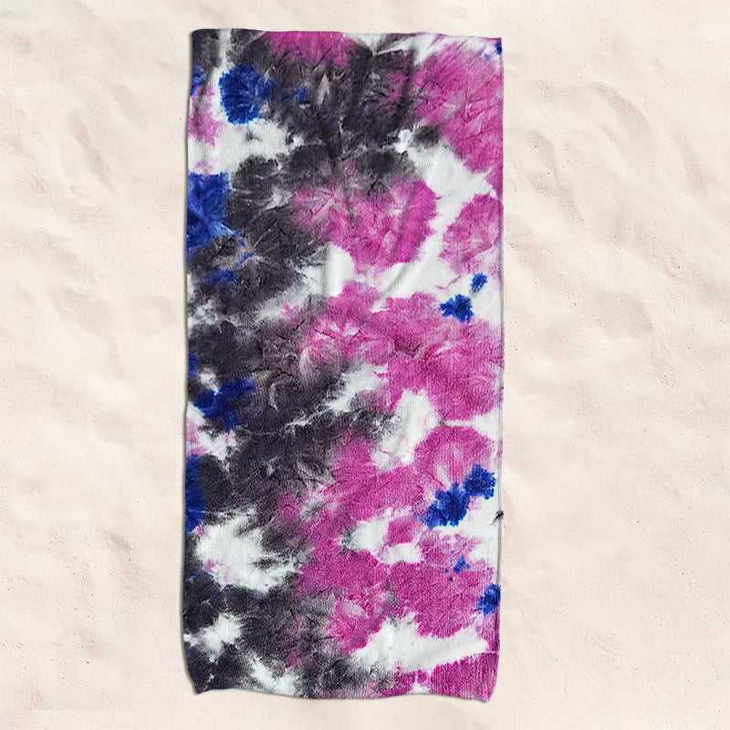 Beach towel with unique batik design Bowlift