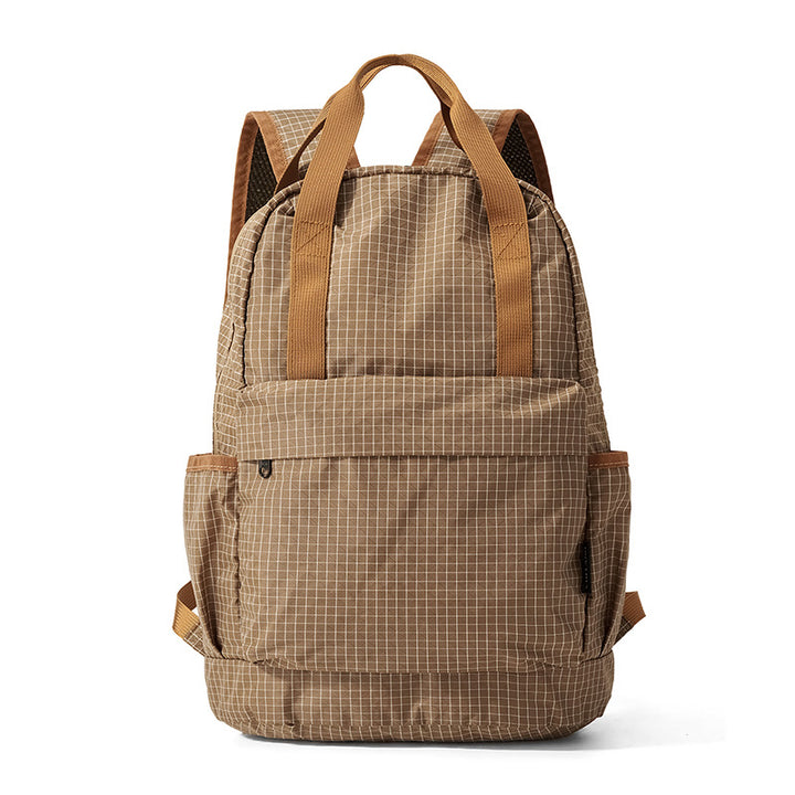 Lightweight Grid Pattern Backpack Bowlift