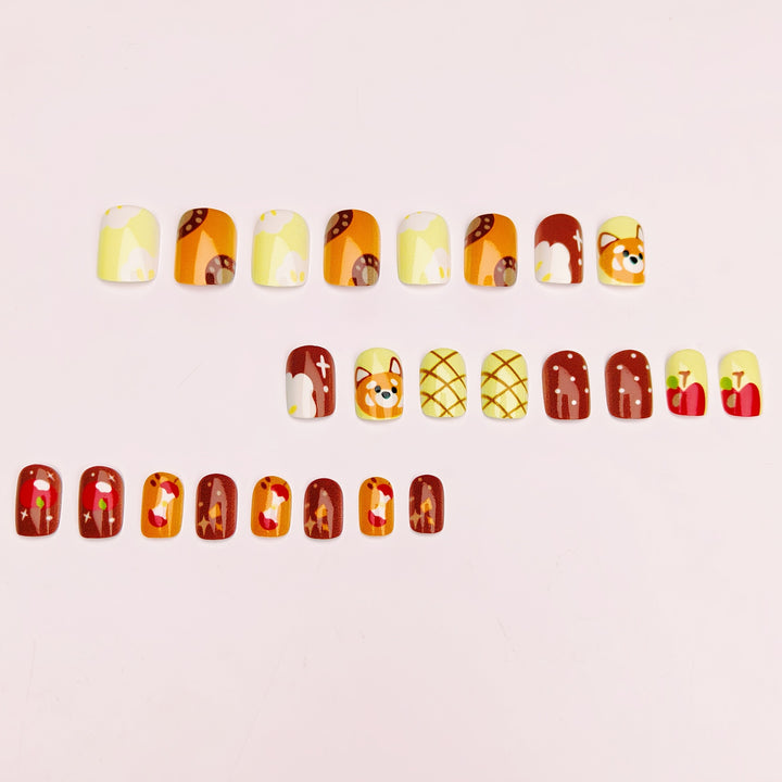 Creative Animal Design Artificial Nails Bowlift
