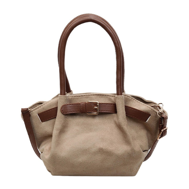 WoChic Suede Satchel Bag Bowlift