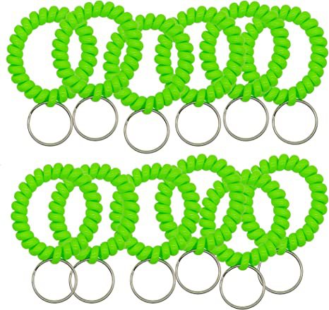 Colorful Hair Tie Keychain Set Bowlift