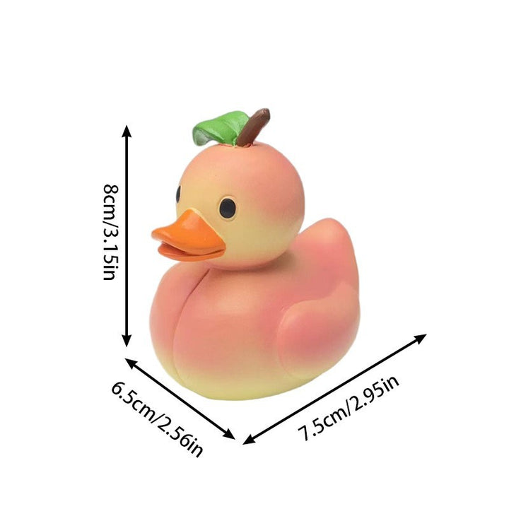 Funny Decor Rubber Duck with Sprinkles Bowlift