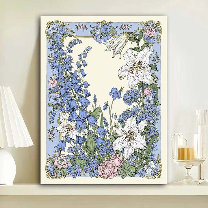 Botanical Floral Wall Art Bowlift