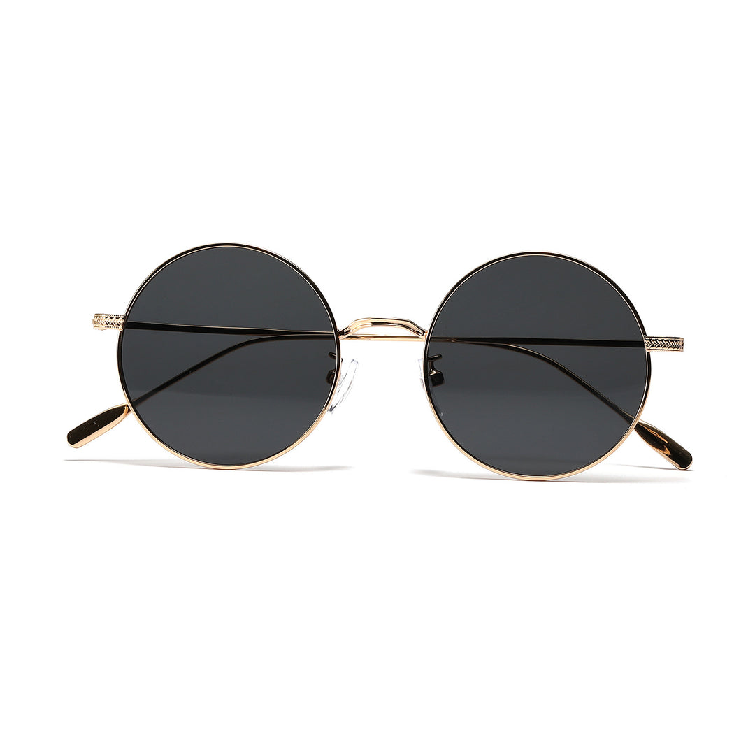 Women round fashionable sunglasses with glamorous frame Bowlift