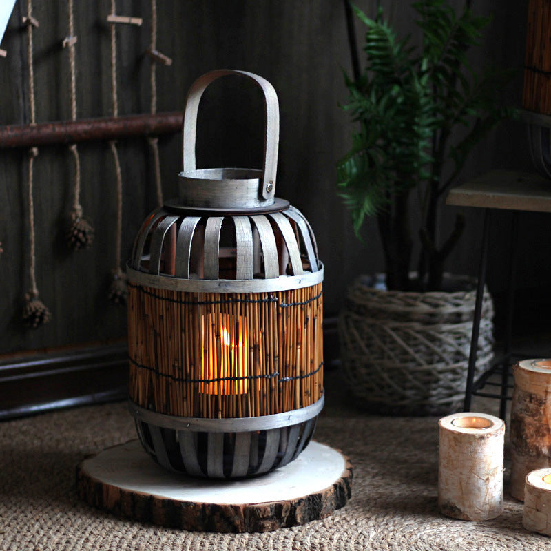 Rustic Lantern Bowlift