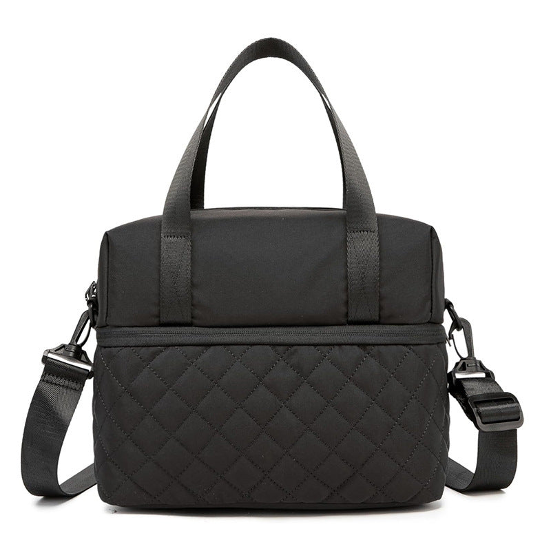 Practical Quilted Tote Bag Bowlift