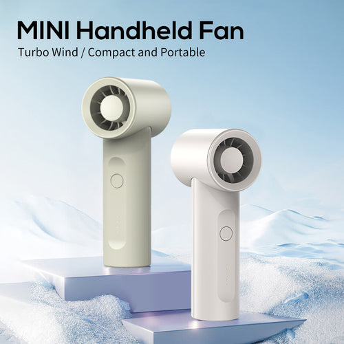 Unisex nan compact rechargeable handheld ducted fan with quiet brushless motor and battery indicator Bowlift