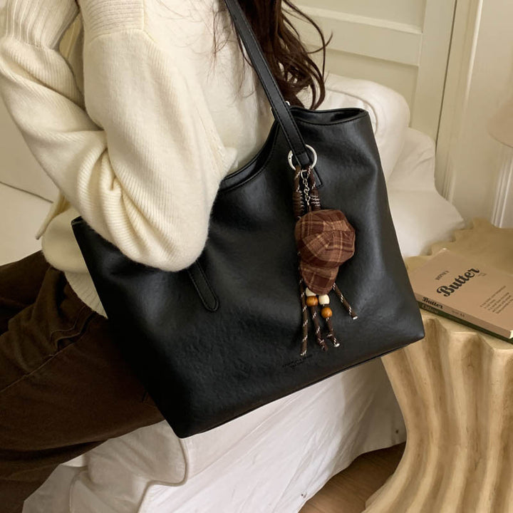 Leather Tote Bag Bowlift
