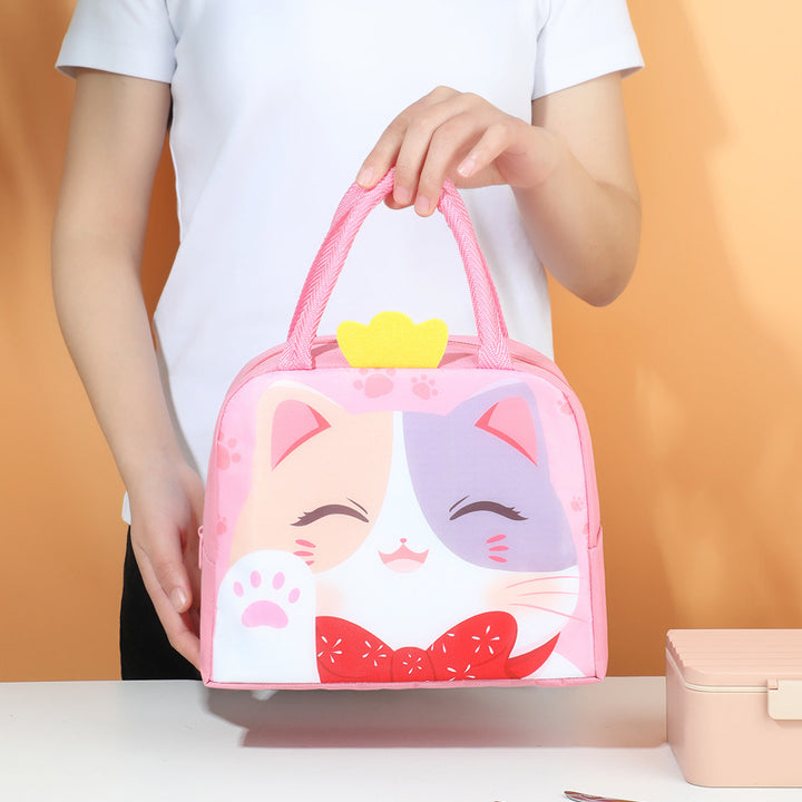Fun Cartoon Lunch Tote