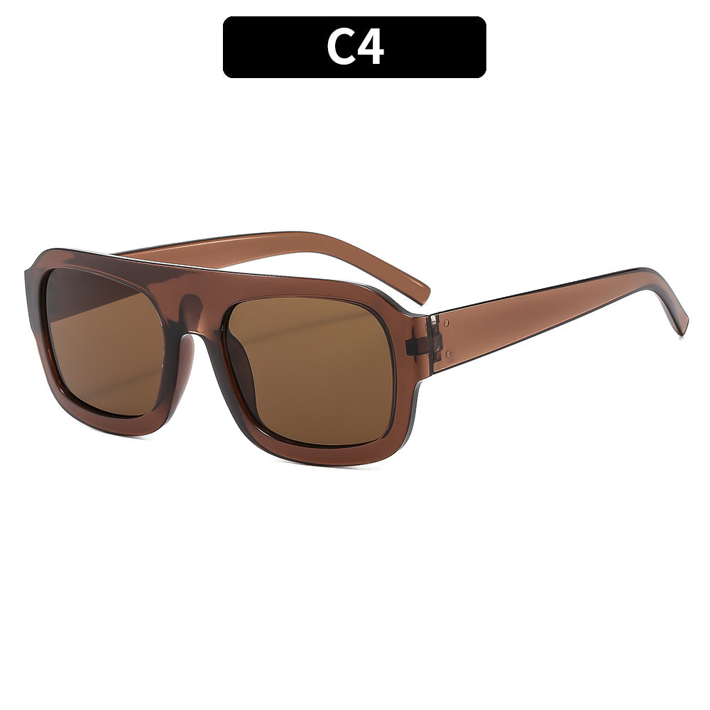 Fashionable Tortoiseshell Pattern Sunglasses