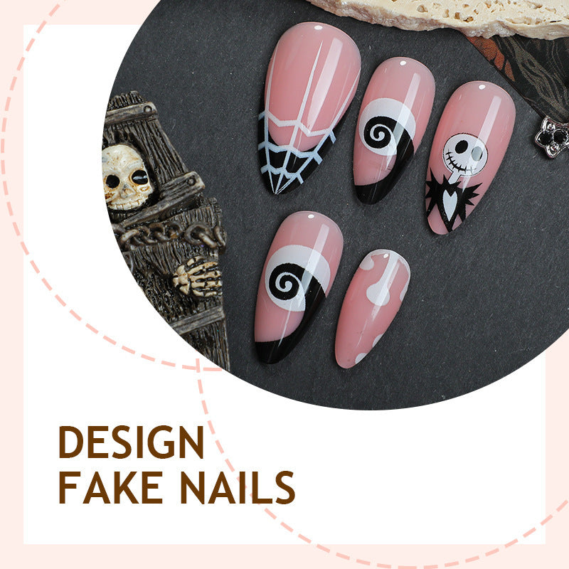 Creative Halloween Nail Design Bowlift