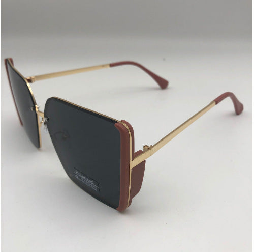 Women's polarized sunglasses with elegant oversized frame Bowlift