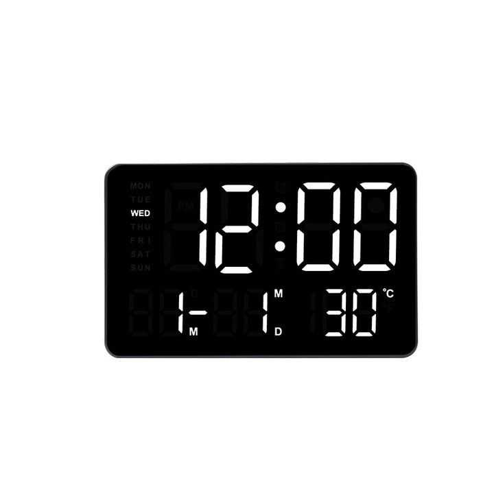 Digital function alarm clock with large LED display Bowlift