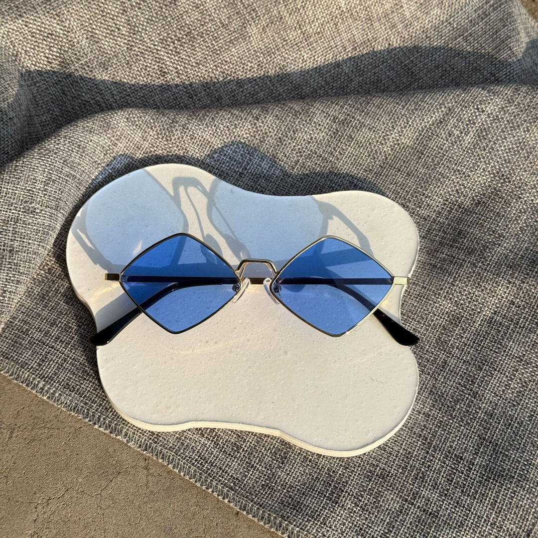 Geometric Frame Sunglasses Bowlift