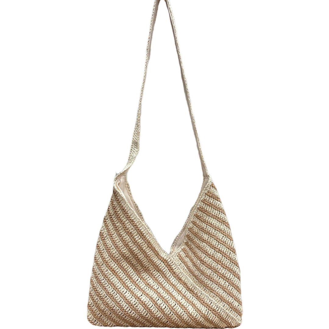 Shoulder bag made from handwoven material Bowlift