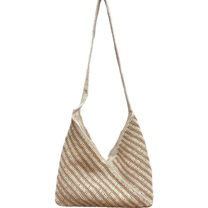 Shoulder bag made from handwoven material Bowlift