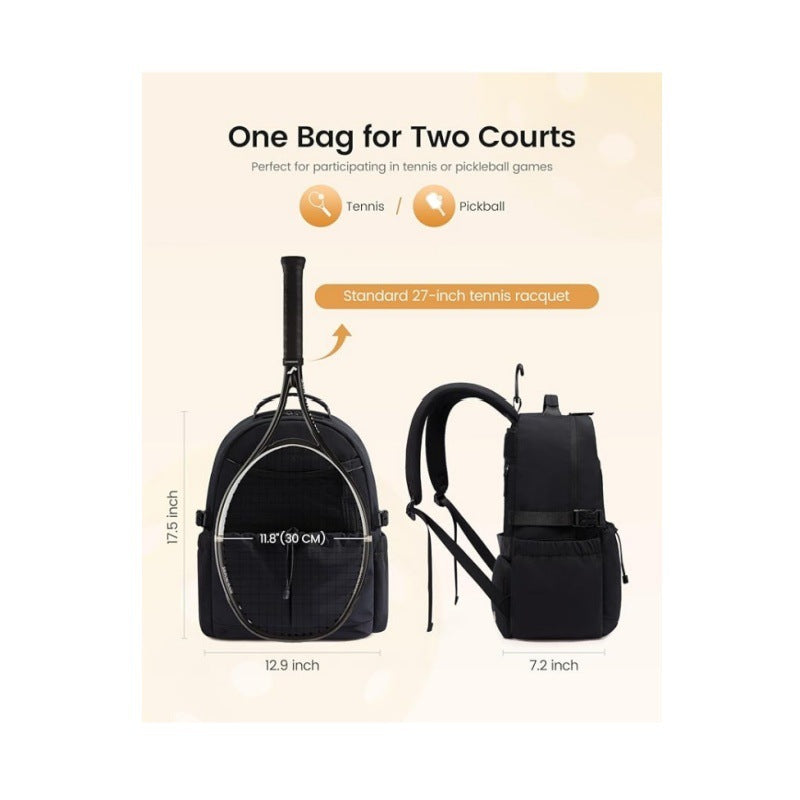 Sporty Tennis Trolley Backpack Bowlift