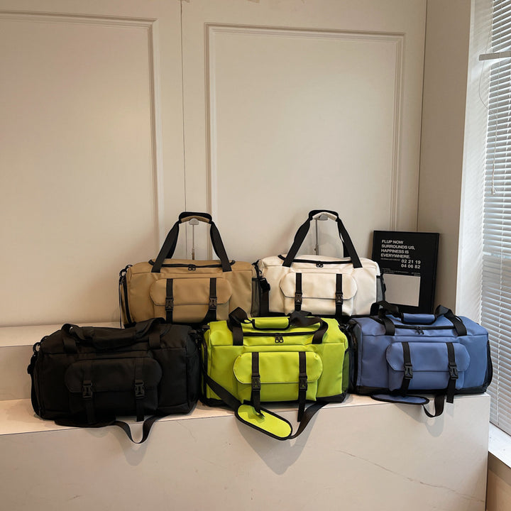 Multifunctional Sports and Travel Bag with Ergonomic Carrying Strap Bowlift