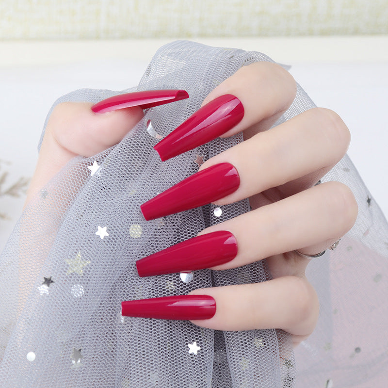 Vibrant Stiletto Press-On Nails Bowlift